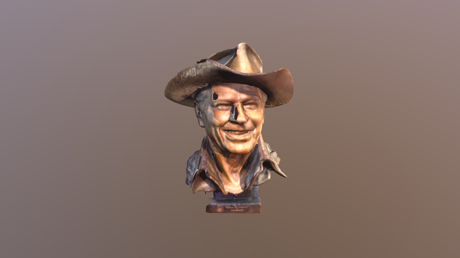 Ronald Reagan Head Bust 2