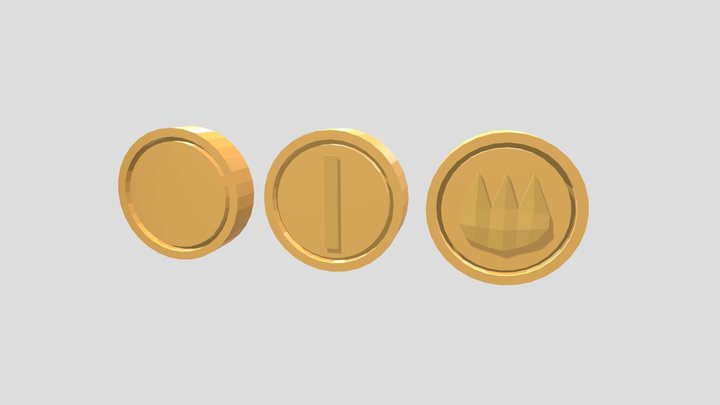 coins 3D Model