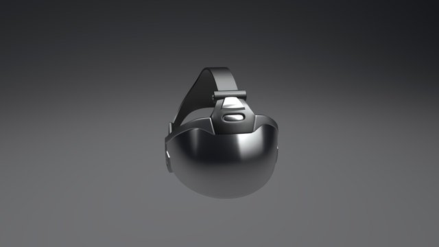 Шлем 9 (белый хай-тек) 3D Model