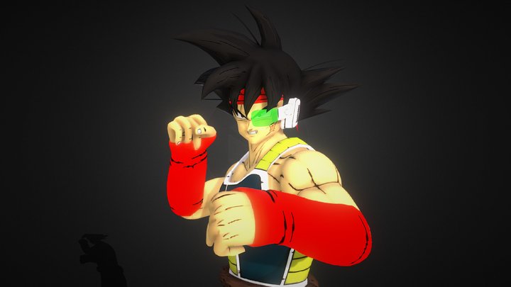 ⓒDragon Ball Legends : Bardock 3D Model