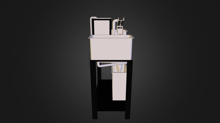 Small aquaponics 3D Model