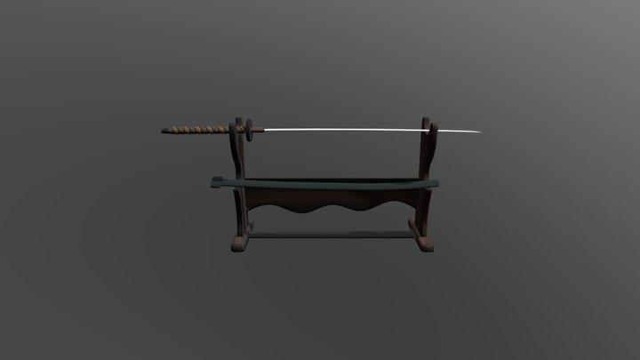 Katana 3D Model