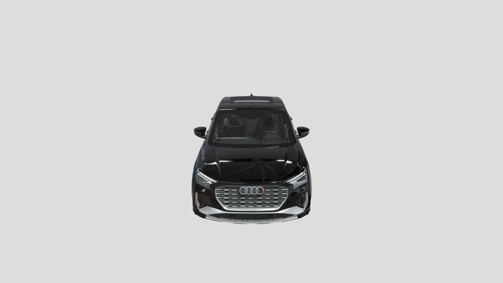 Audi_Q4_55_Quattro(SB)(Mythos_Black) 3D Model
