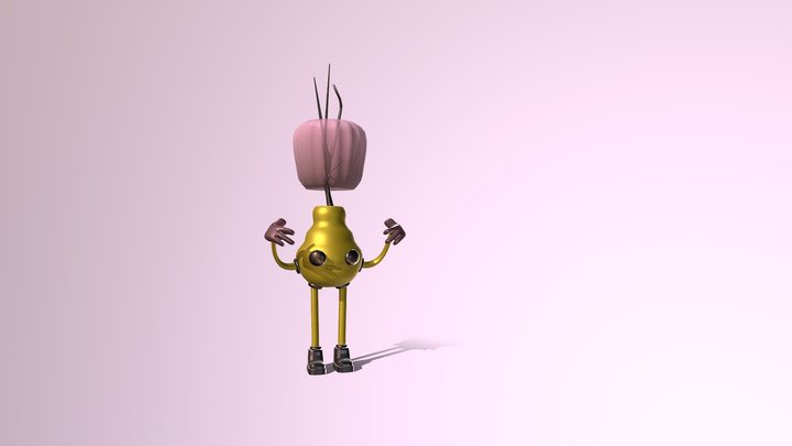 Lampplant 3D Model