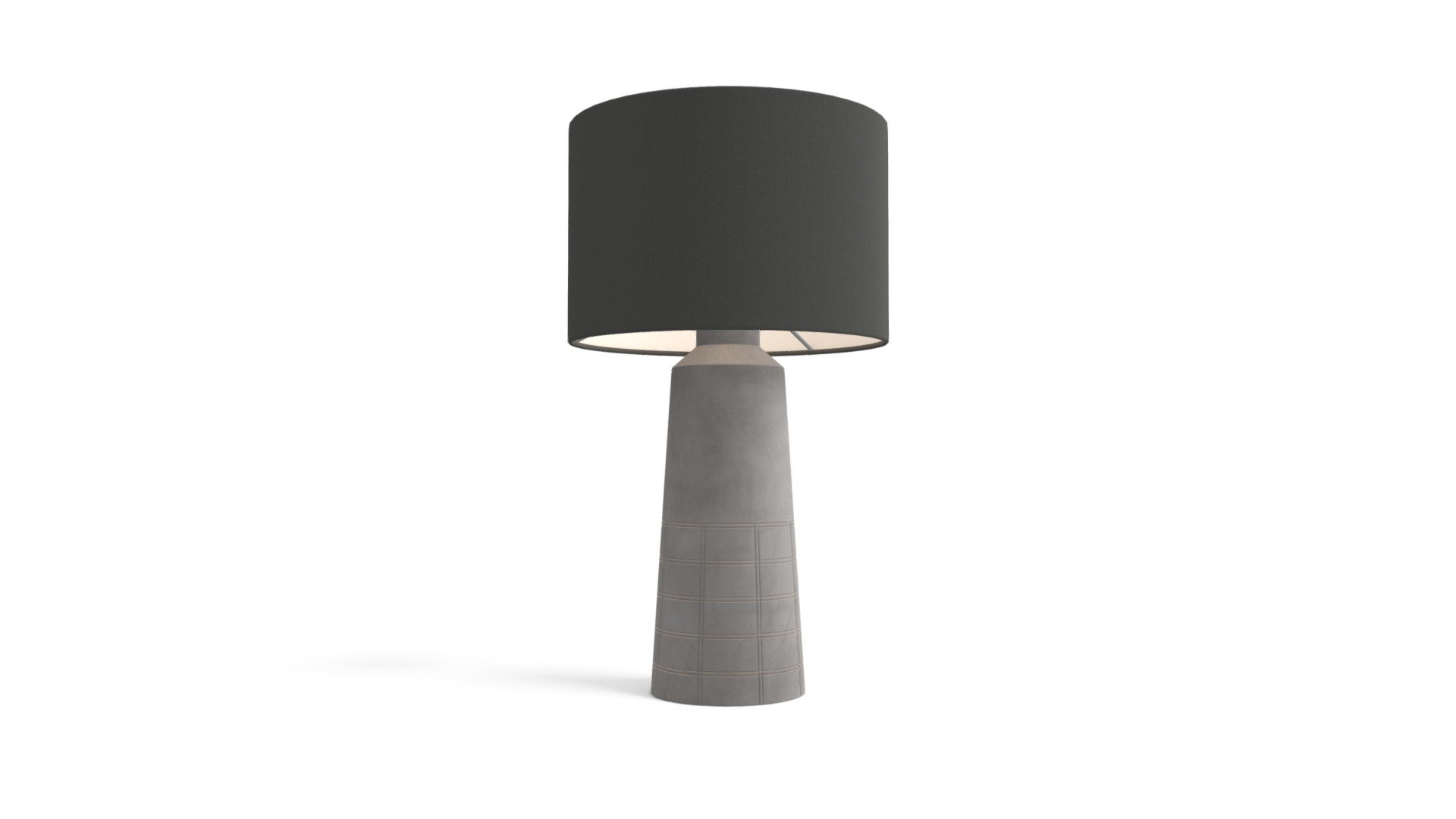 Heik Table Lamp Tall, Concrete