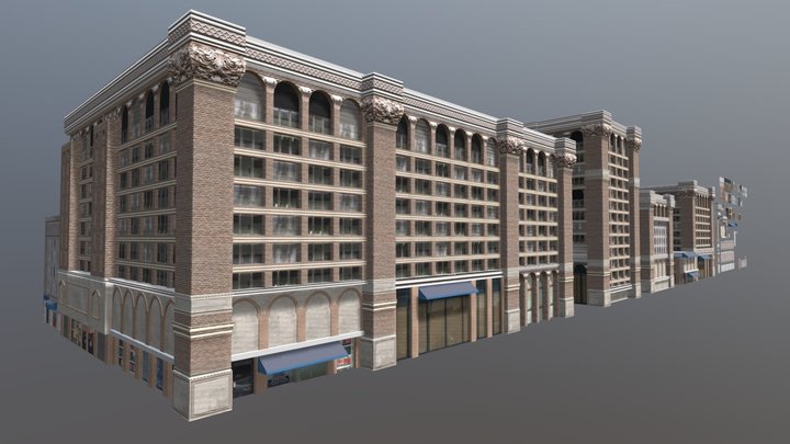 Los Angeles Building 3D Model
