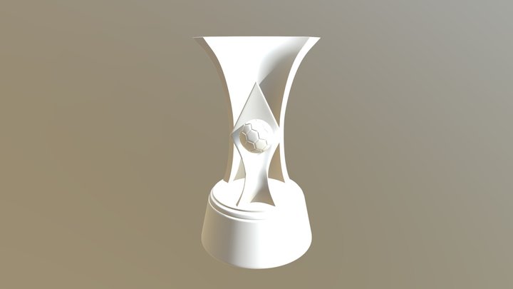 Brasileirao Trophy 3D Model
