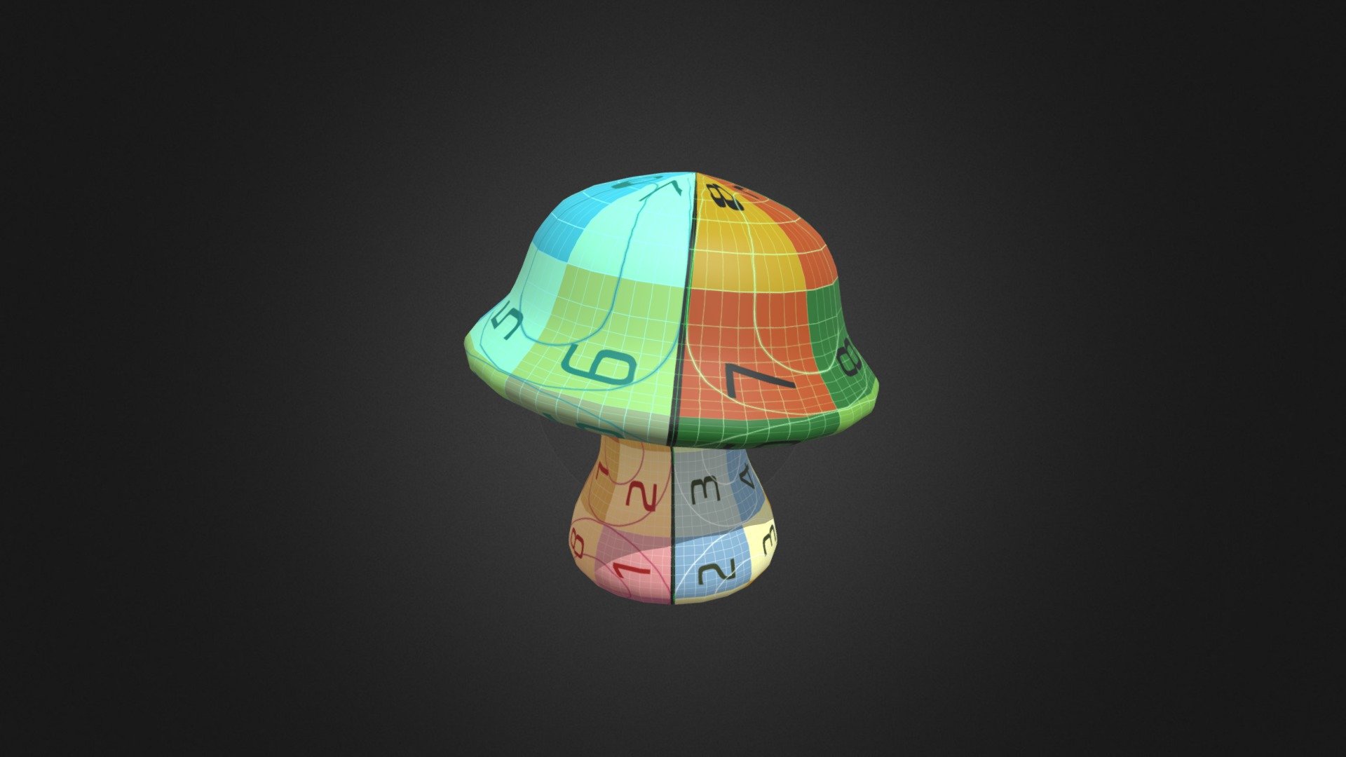 Mushroom Textured