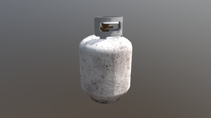 Propane Tank 3D Model