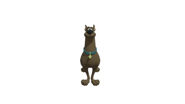 Scooby-Doo 3D Model