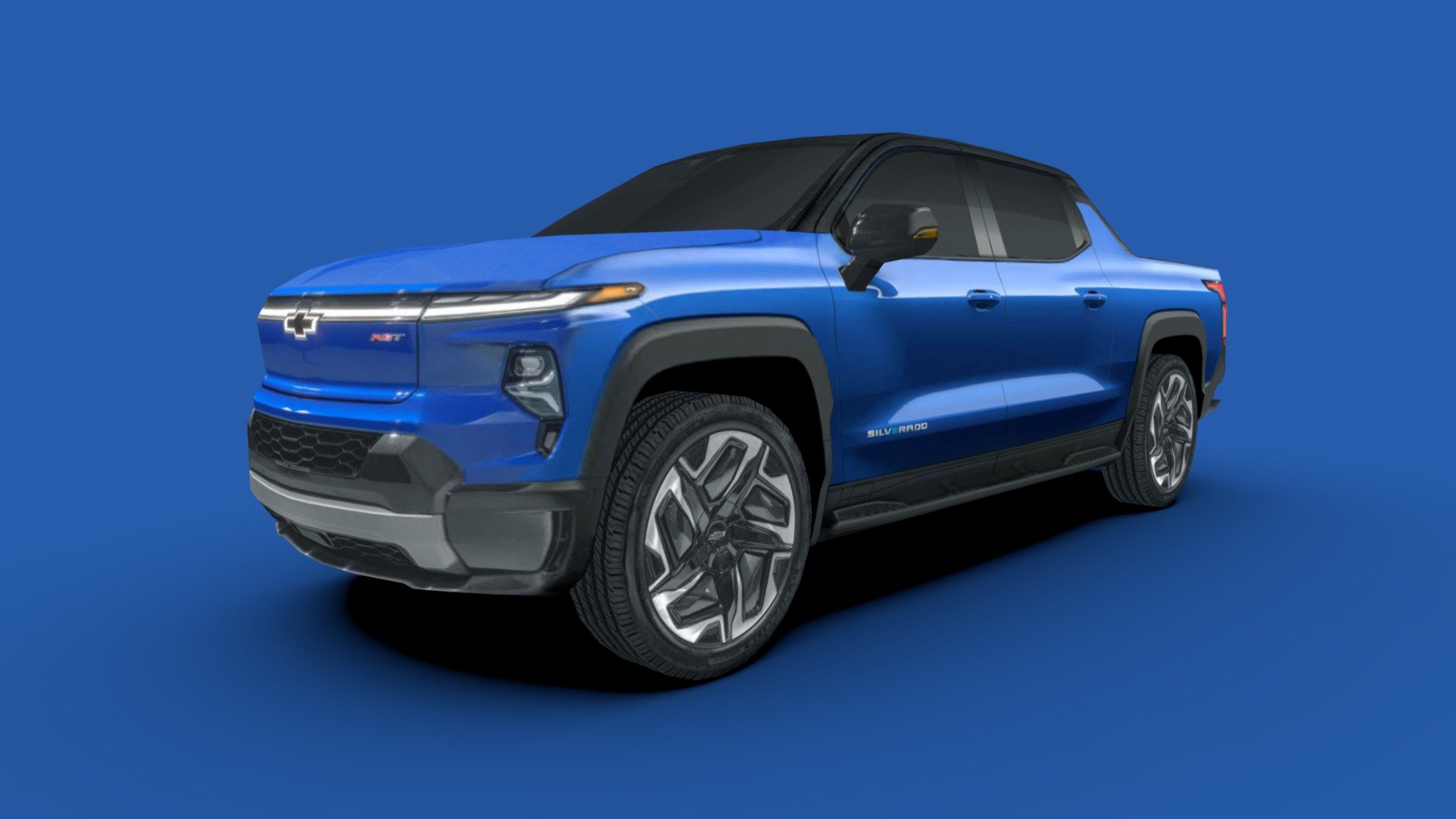 Chevrolet Silverado EV RST 2024 Buy Royalty Free 3D model by Jose