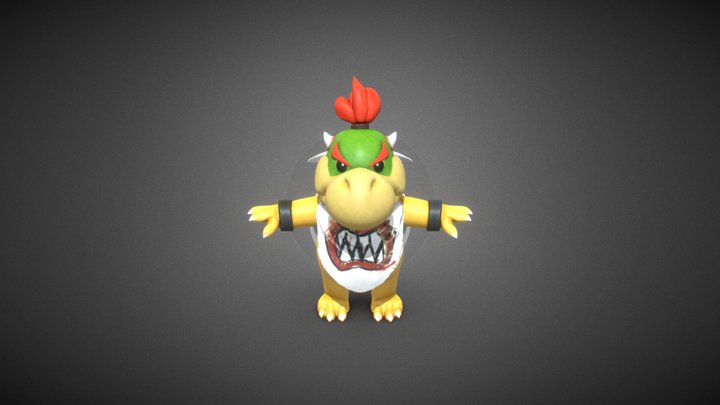 Bowser Jr - Super Mario Assets Modelo 3D - TurboSquid 1602099