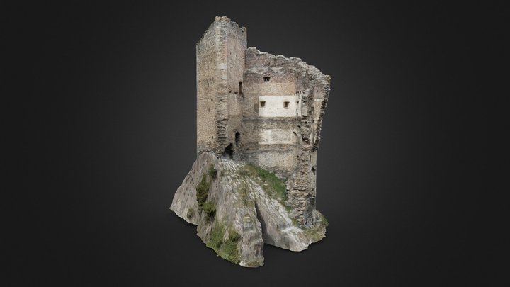Haldenstein Castle, Grisons, Switzerland 3D Model