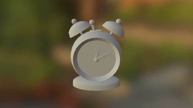 Clock2 3D Model