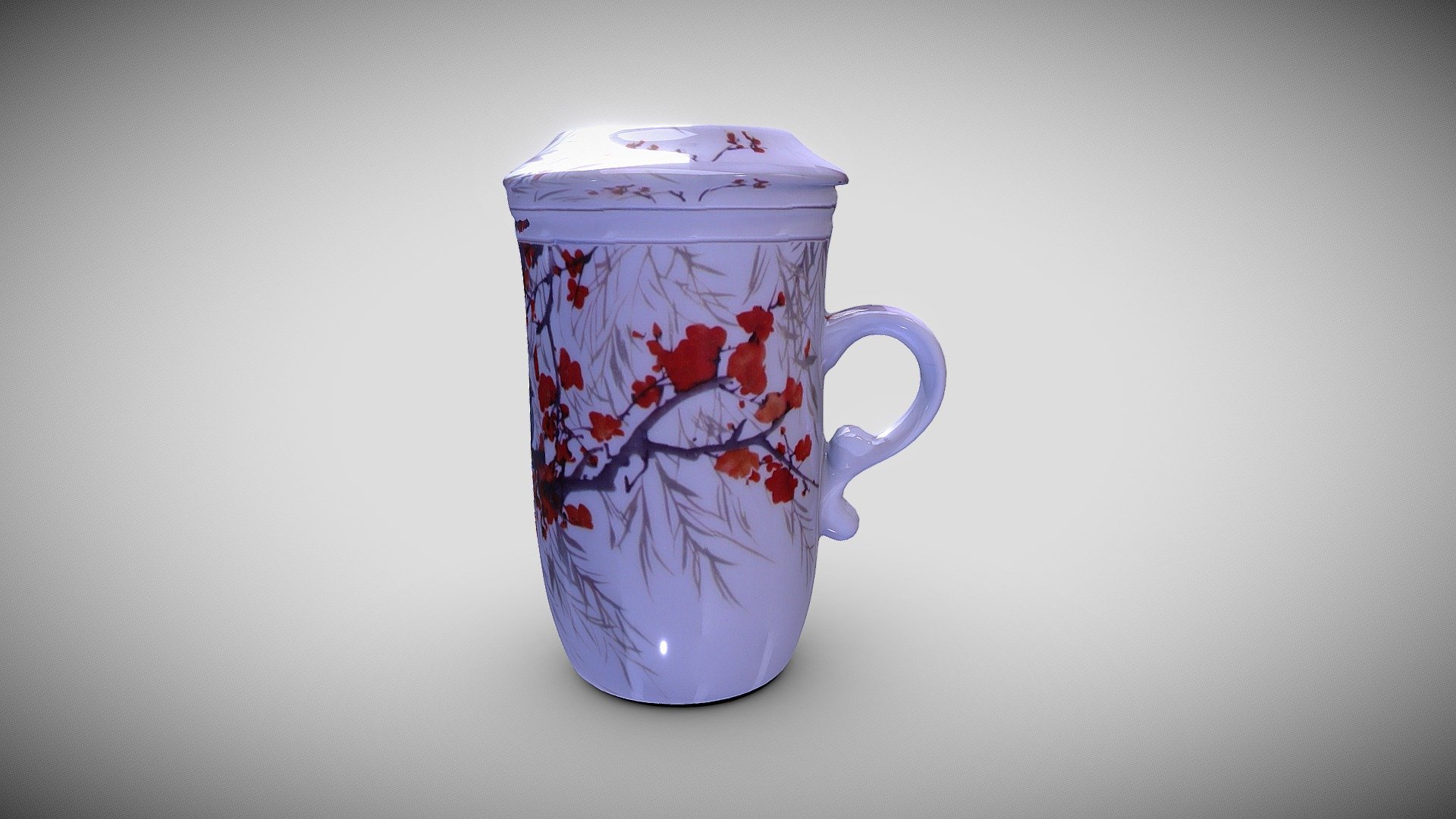 Scanned Model - Oriental Cup