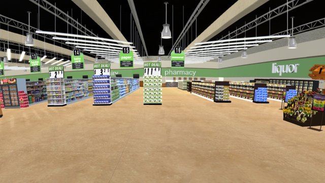 SF Test Pano U Vmap 3D Model