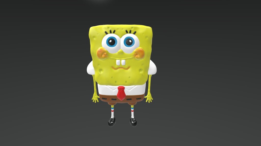 Bob Esponja - 3D model by Daniel Sá (@guerreiromonstro) [29c5c2f ...