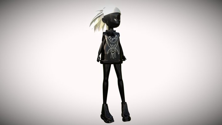 Yolandi Visser Demon Version 3D Model