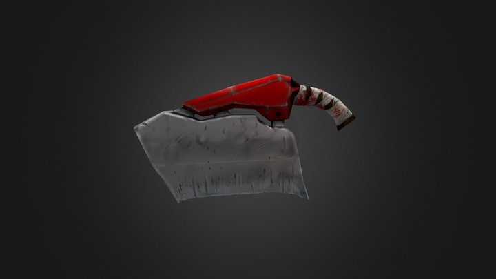 Sword, Butchers Knife 3D Model