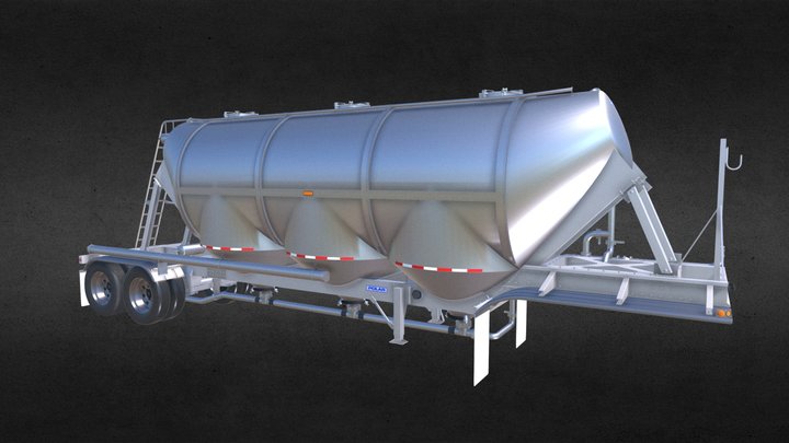 POLAR 1350 CF Tandem 3D Model