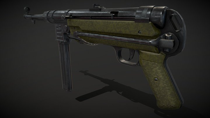 MP40 Forest 3D Model