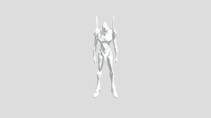 Eva 01 Rigged 3D Model