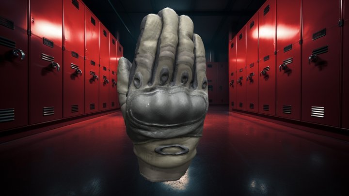 Tactical Gloves - 3D Scan 3D Model
