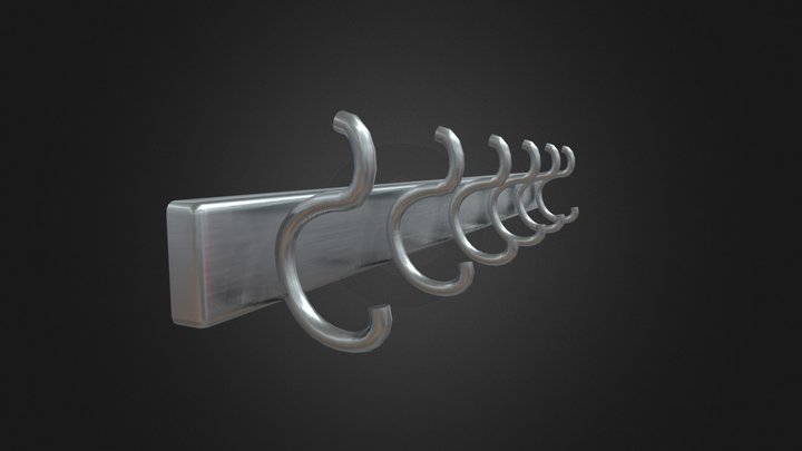 Hook Lowpoly(Vray) 3D Model