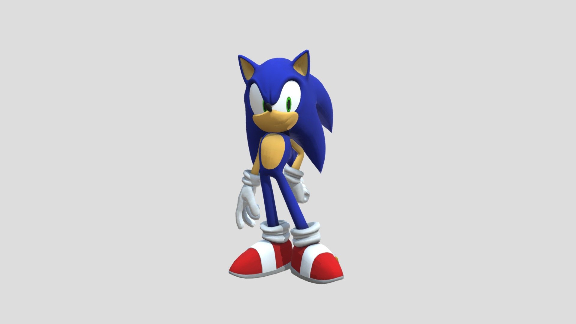 Sonic - Download Free 3D model by AdityaAmbatkar (@AdityaAmbatkar ...