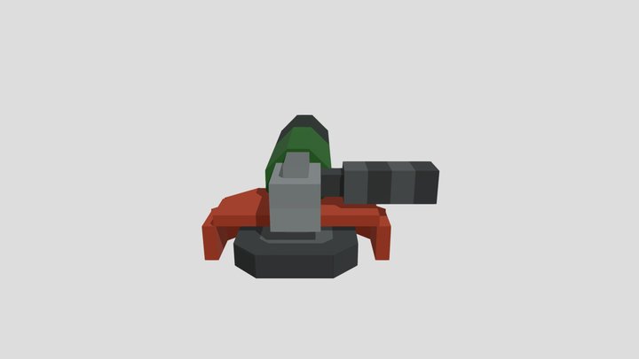 angle grinder 3D Model