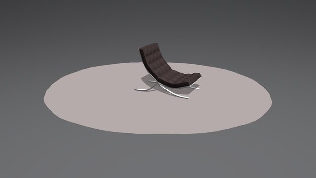 A modern chair 3D Model