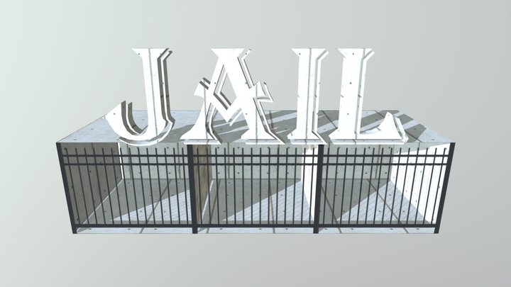 Jail 3D Model