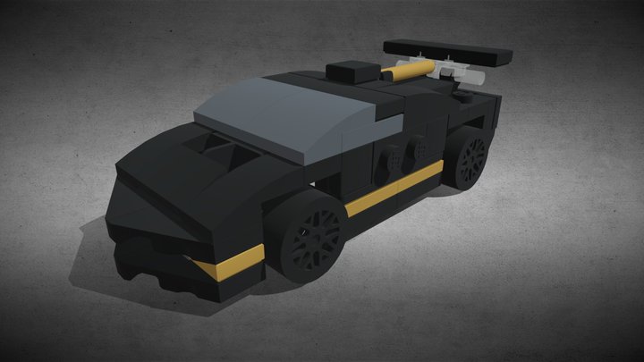 Lego Lamborghini Huricán - 30342 3D Model