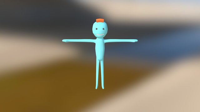 Sketch Fab Meeseek 3D Model