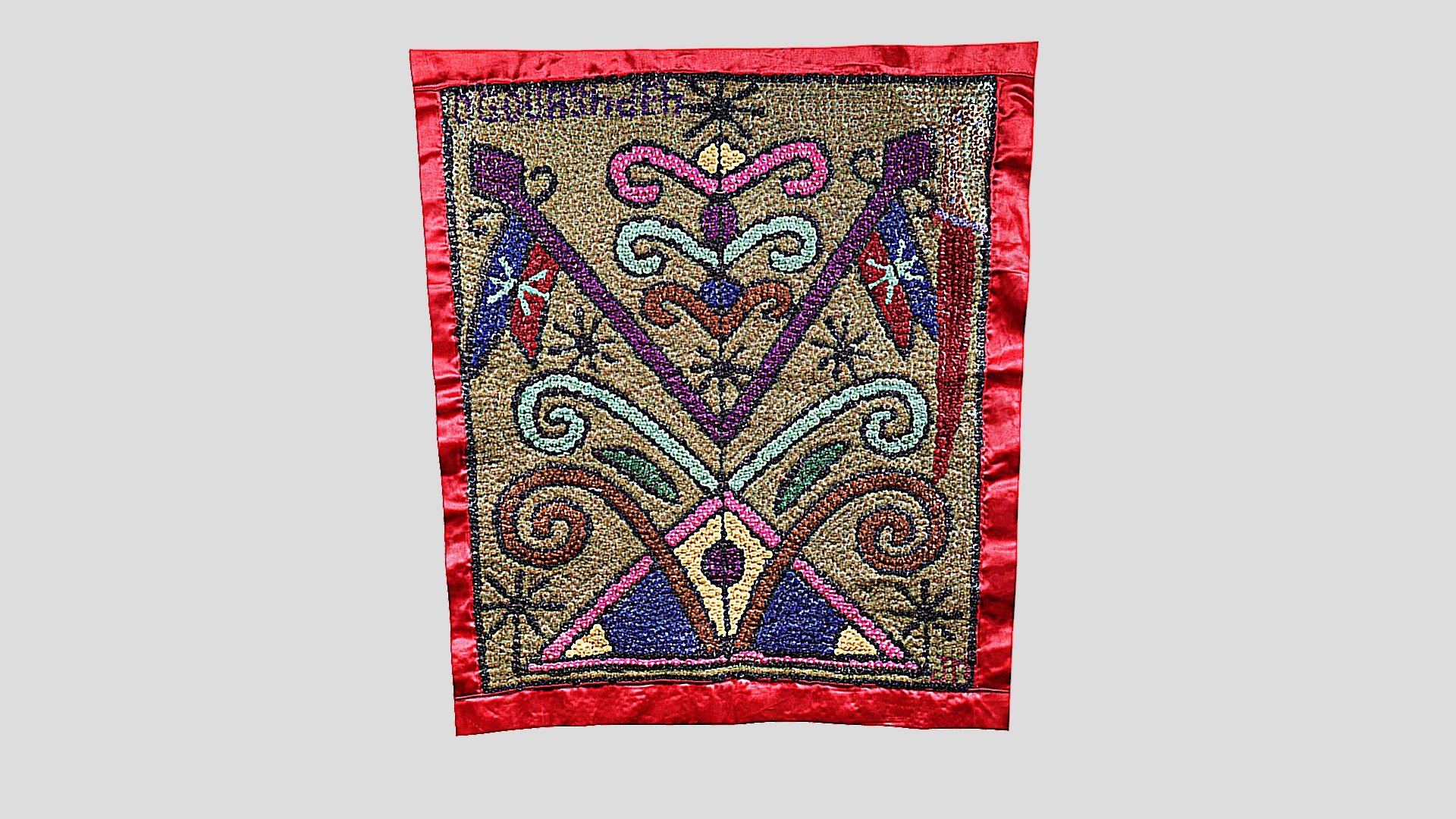 Haitian drapo (ritual flag 4)