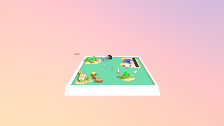 WORLD 1 3D Model