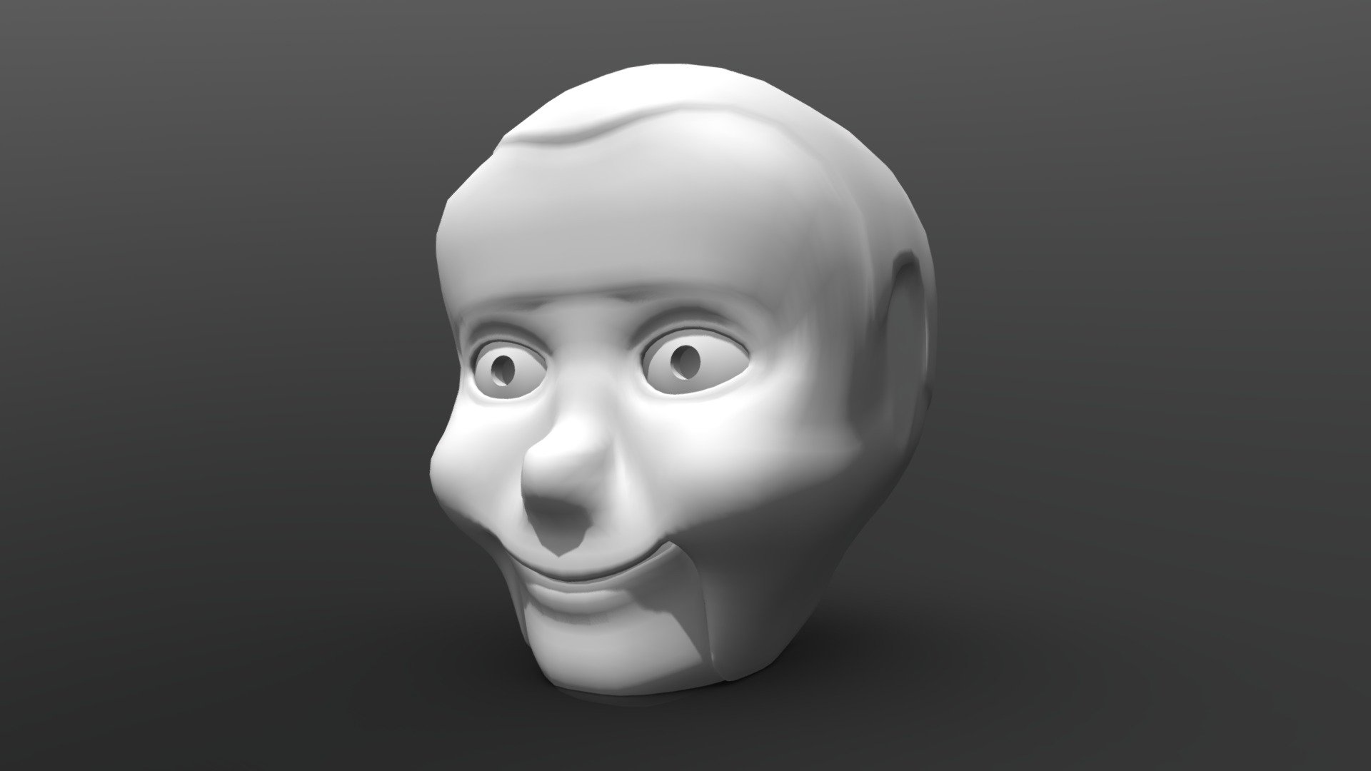 Ventriloquist's Dummy Head 3D model by Mordengaard [29cda96] Sketchfab