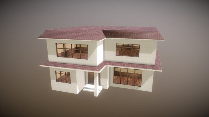Anime house 3D Model