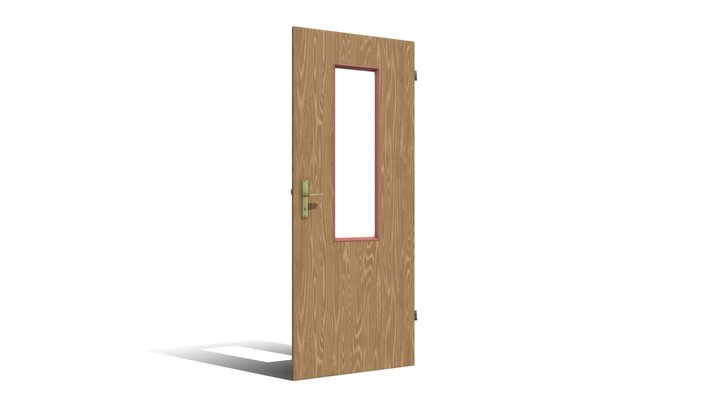 Simple Wood Door – Modello 3D gratuito STL
