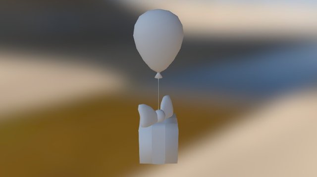 Animal Crossing Balloon 3D Model