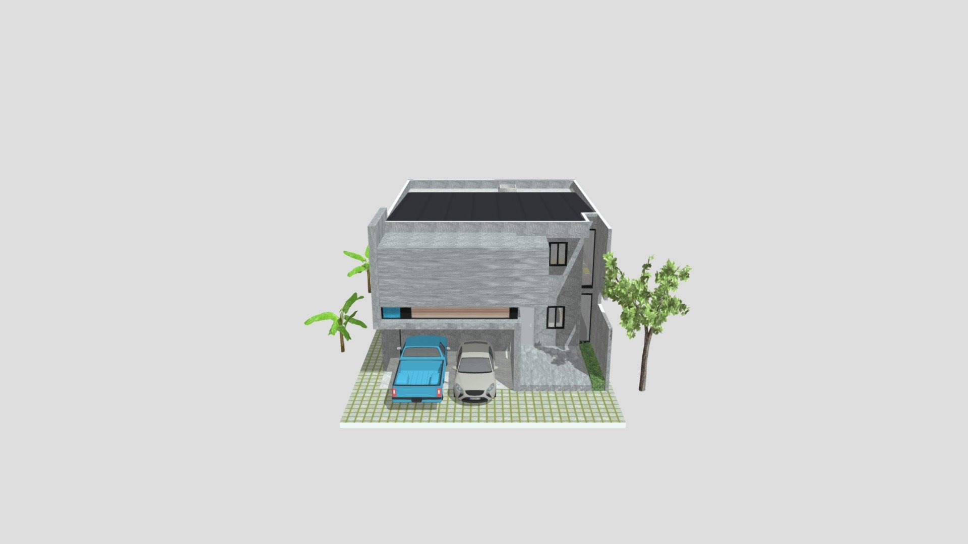 jers 2br brutalist concept