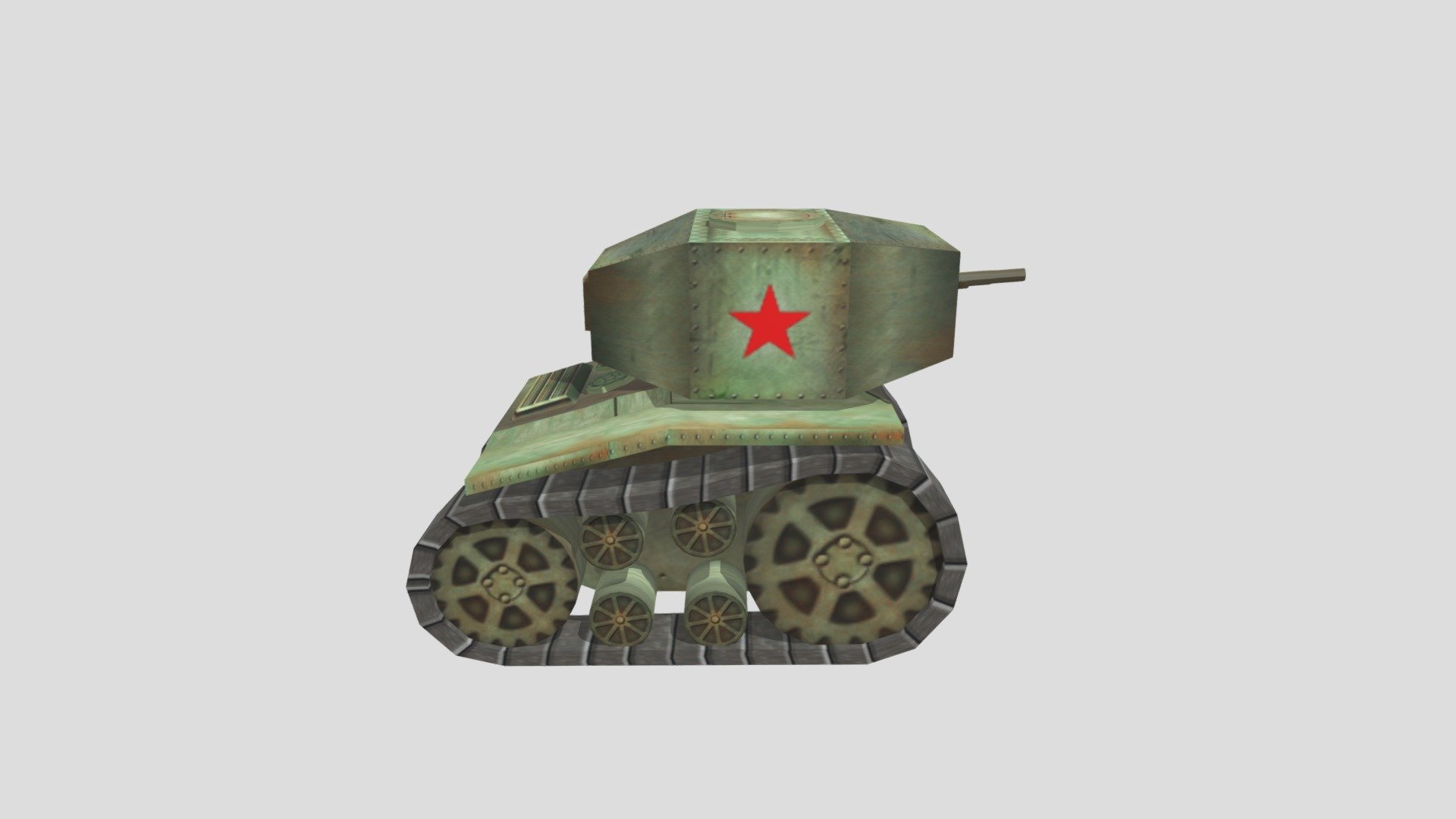 Low Poly Tank