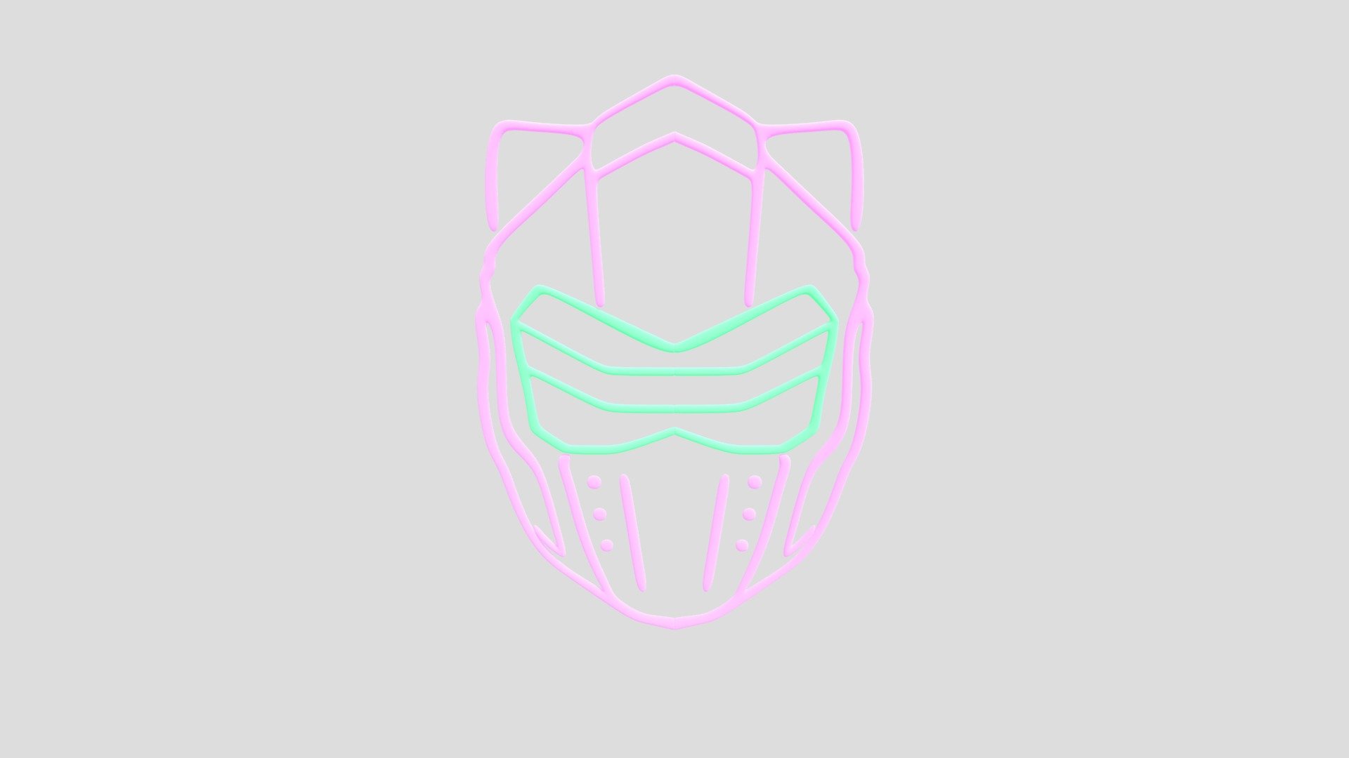 Neon Lynx Helmet Planetside