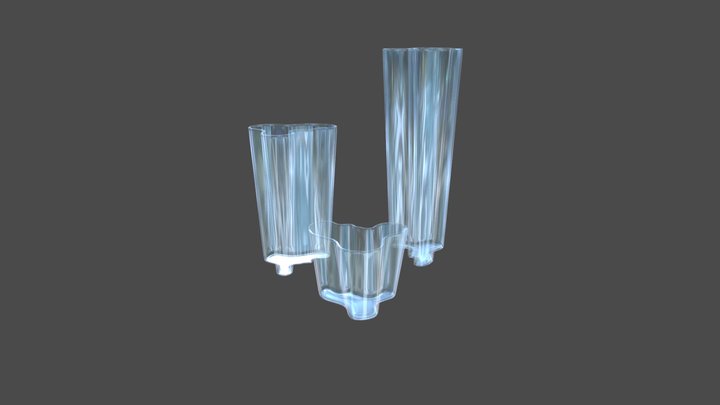 Savoy Vase 3D Model