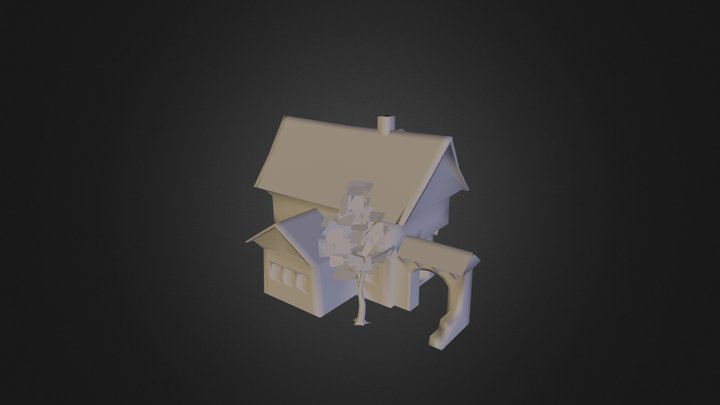 Medieval Hotel 3D Model