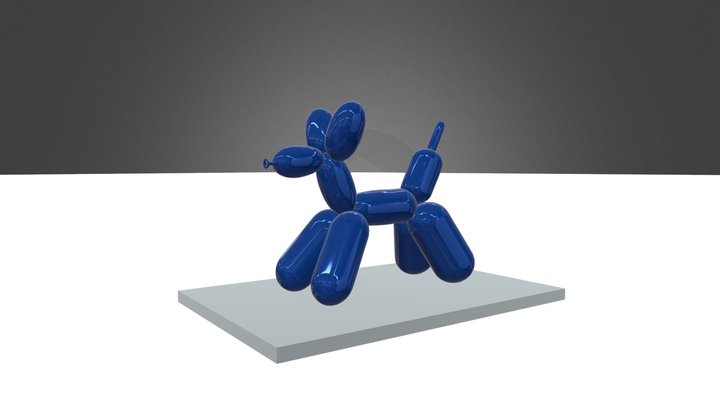 Balloon Dog 3D Model