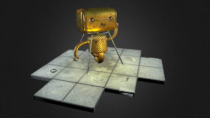 Lootyagin Fan Art (Atomic Heart) 3D Model