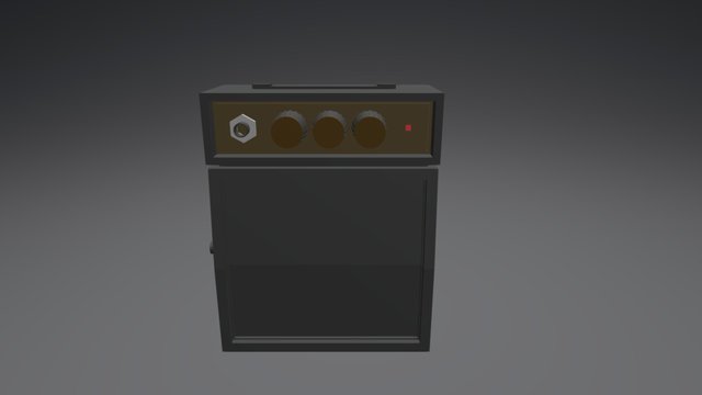 Guitar Amp 3D Model