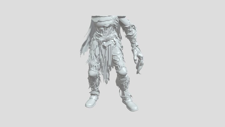 A monstrous 3D Model