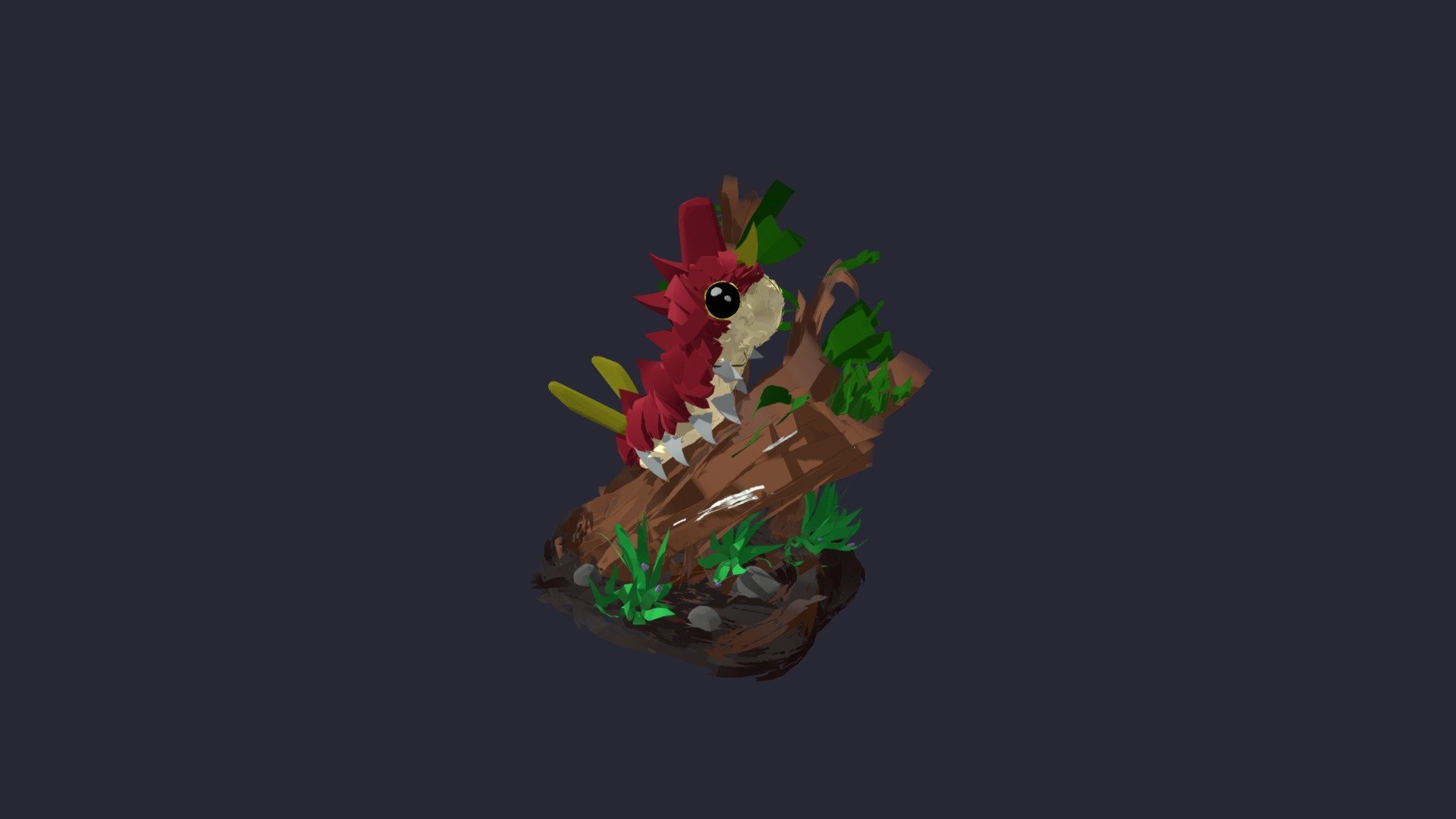 Wurmple painting